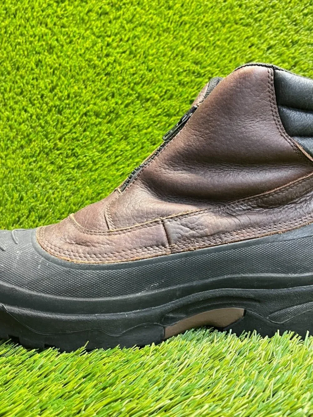 LaCrosse Mens Size 12 Brown Black Classic Outdoor Leather Winter Snow Boots